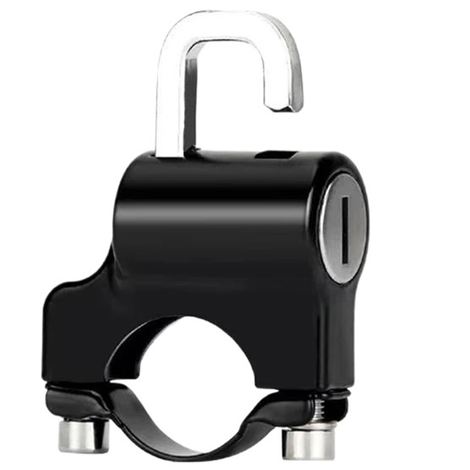Hydbcnp Model 4 Motorcycle Handlebar Lock 4 Helmet Locks Electric Bike Lock Motorcycle Universal Anti-Theft Fixing Function Handlebar Hook Hat Motorbike Lock Security(Model 4)