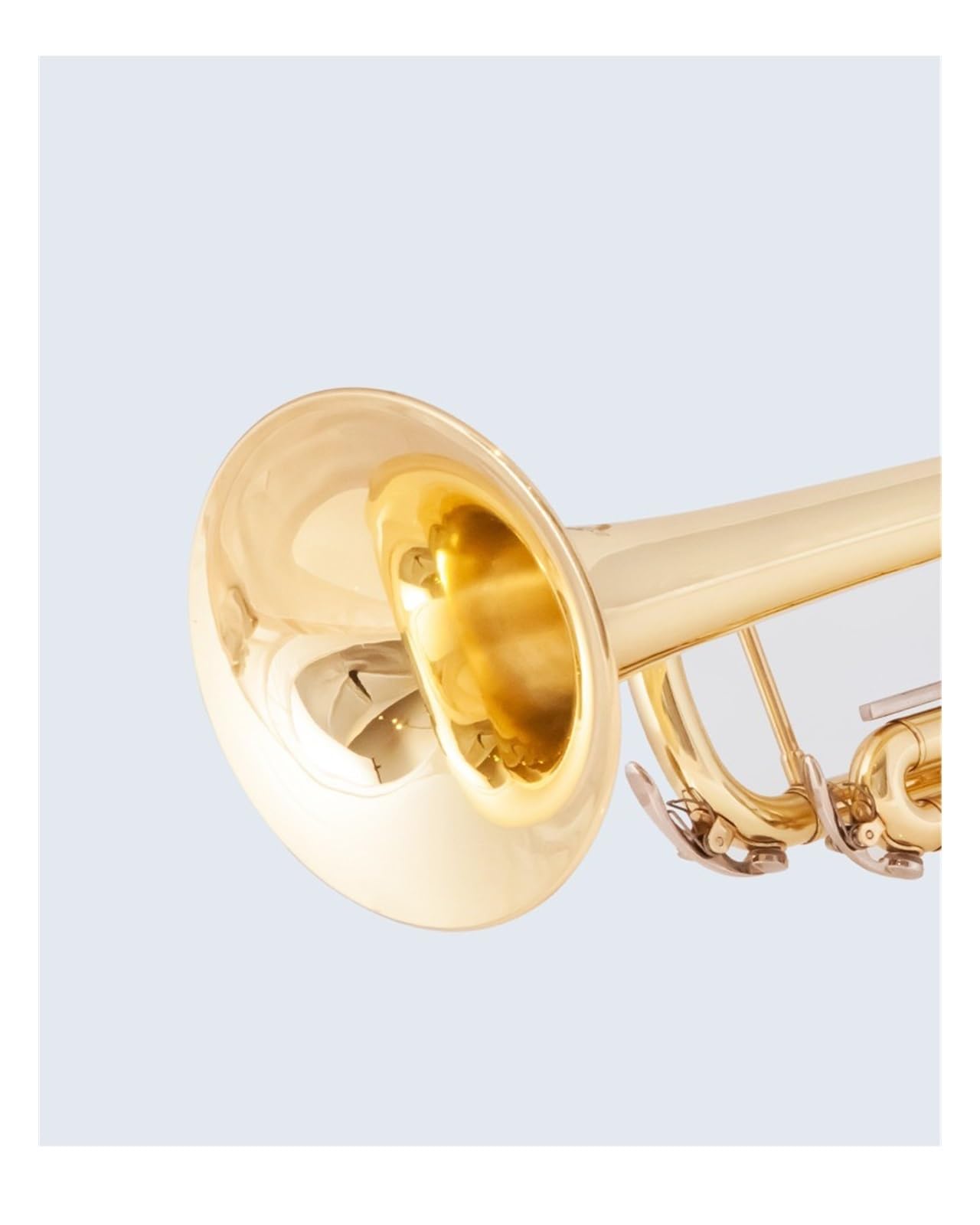 trąbka instrument Trąbka B posrebrzana dla początkujących do występów na orkiestrę dętą