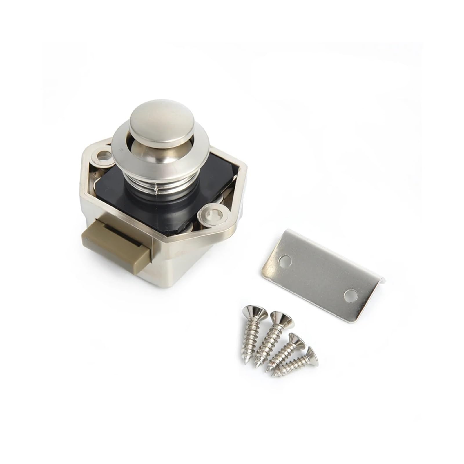 Cupboard Locks， Camper Car Push Locks Furniture Cabinet Door Lock Hardware Child Safety Drawer
