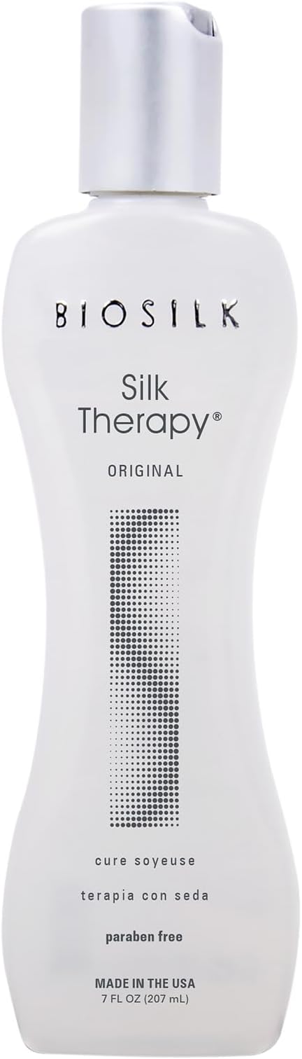 Silk Therapy Original, Reconstructing Leave-In Hair Treatment, Adds Shine, Smooths & Prevents Split Ends, Sulfate-Free, Paraben-Free, Cruelty-Free, 7 Oz