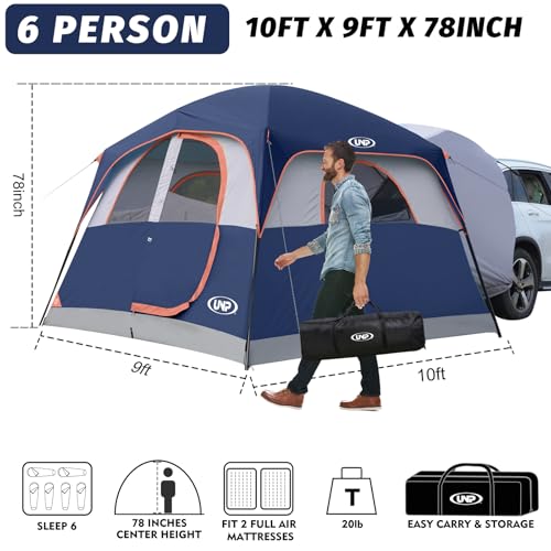 UNP 6-Person SUV Tailgate Tent