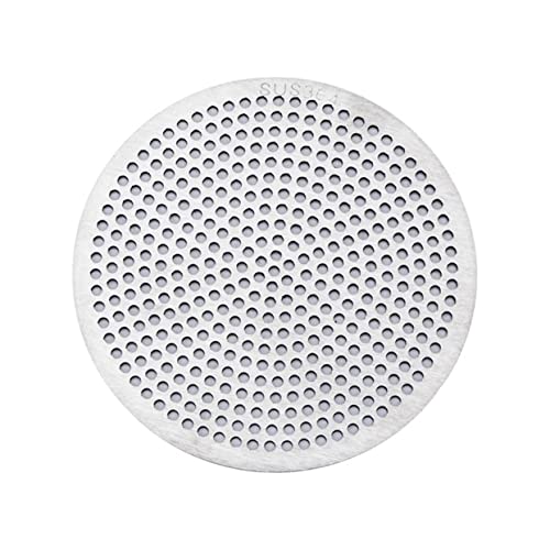 KALLORY Bathroom Hair Catcher Drain Cover Shower Fine Filtering Shower Bathtub Drain Screen for Kitchen Laundry and Bathroom Use