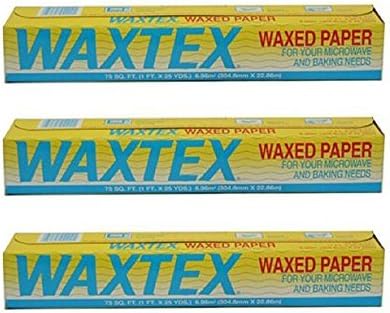 Waxtex Papel de cera 75 pies cuadrados 1 unidad