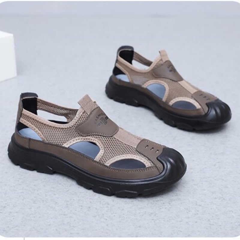 [New Summer Mesh Slip-On] Breathable Mesh Slip-On Shoes - Men's New Summer Shoes for Driving, Outdoor Activities, and The Beach2