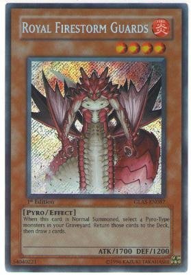 Yu-Gi-Oh!Royal Firestorm Guards (GLAS-EN087) - Gladiators