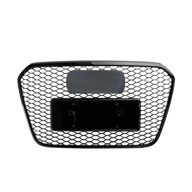 Calandre en nid d'abeille mailles hexagonales pour A6 C7 sport 2012-2015