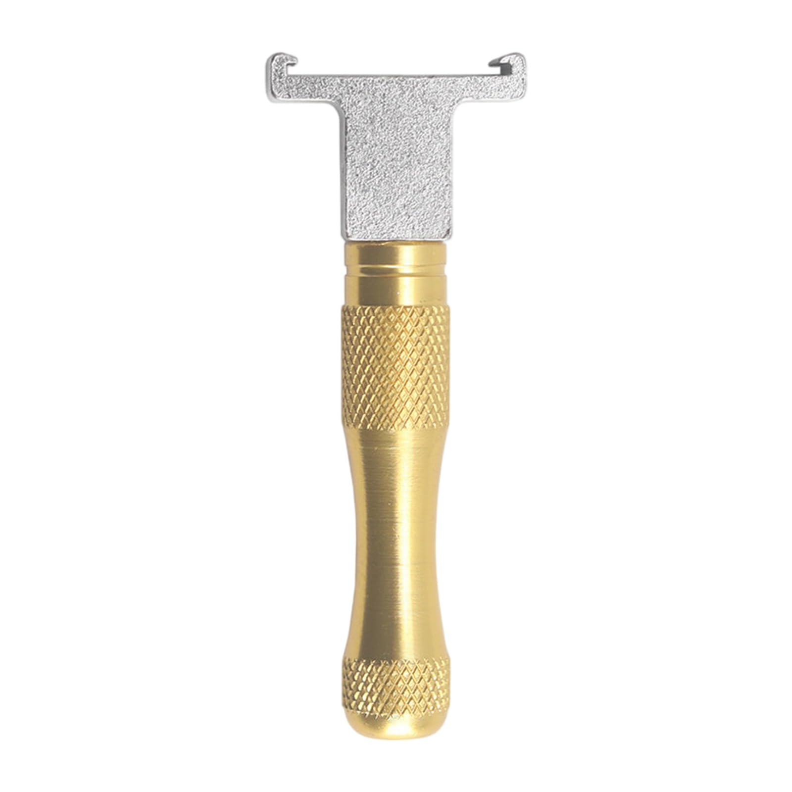 Ljhnba Yellow Multiangle Locksmiths Tool Car Tension Rod With Lightweight Aluminum Alloy Body For Smooth Extractions Ergonomic Handle