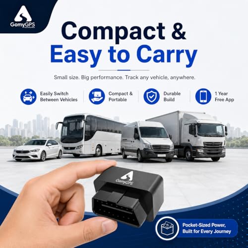 Image of 4G Enabled Plug & Play OBD GPS Tracker for Car, Truck, & Bike | 5G Sim | Driving History & Geofence Alerts | Real-Time Location | Bluetooth Enabled | Android App Support