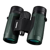 Wingspan Optics Pioneer 8X32 Compact Binoculars for Bird Watching. Wide View for Hours of Bright, Clear Birding. Lightweight and Durable. Great for Outdoor Sports Games and Concerts