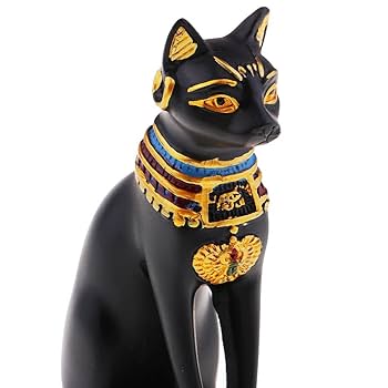 Amazon.co.jp: Baosity レ猫の形図エジプトの猫の女神バステト像