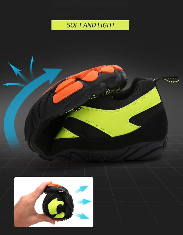 Scarpe da trekking a piedi nudi per donna e uomo 2024 nuove scarpe sportive traspiranti e antiscivolo con punta larga scarpe estive da guadare scarpe da acqua scarpe da ginnastica morbide