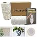 Produktbild Luxorando Makramee Garn Starter Set 2 Rollen (3mm /100m + 5mm /50m) + E-Book Grundlagen Makramee - Tolles Geschenk