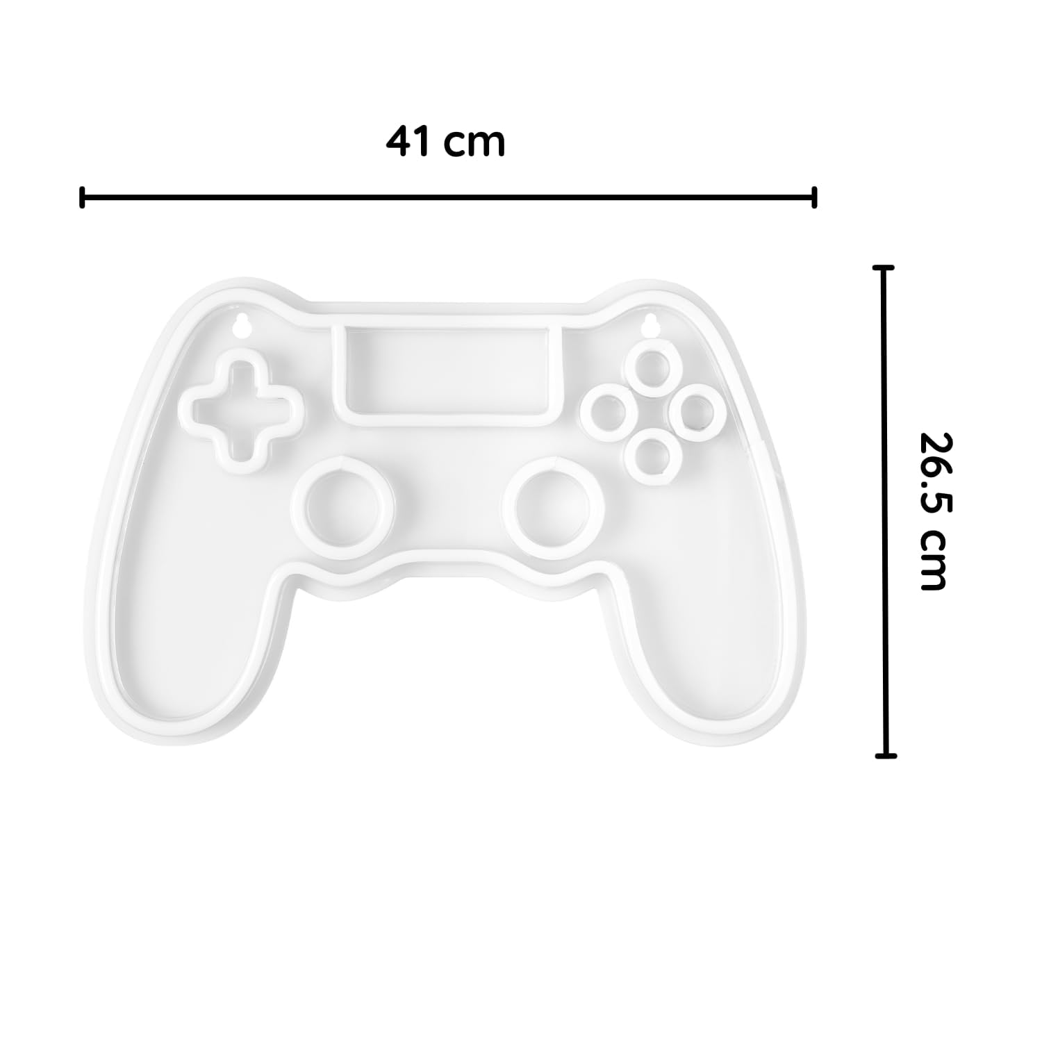 NELUX Neon LED Gaming Room Deko Schild Controller, Neon Gamer Sign Wand Zimmer Lampe, Gaming Beleuchtung Setup Licht Light, Neonschild Wall Schilder Wanddeko. USB-Verbindung mit Dimmer.