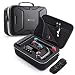 Mumba Deluxe Carrying Case for Nintendo Switch, Large Capacity Travel Storage Pouch for Switch Console & Accessories - Black