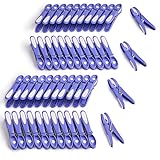 culiclean Pinza Flor (48 Piezas, Very Peri-Blanco)