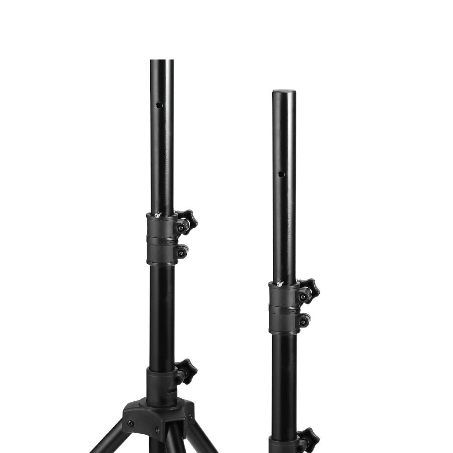 Ibiza Sound - Mini Supports d'enceintes avec Housse - Hauteur Max 1.20M / Charg 30 kg - SS01B-MINI