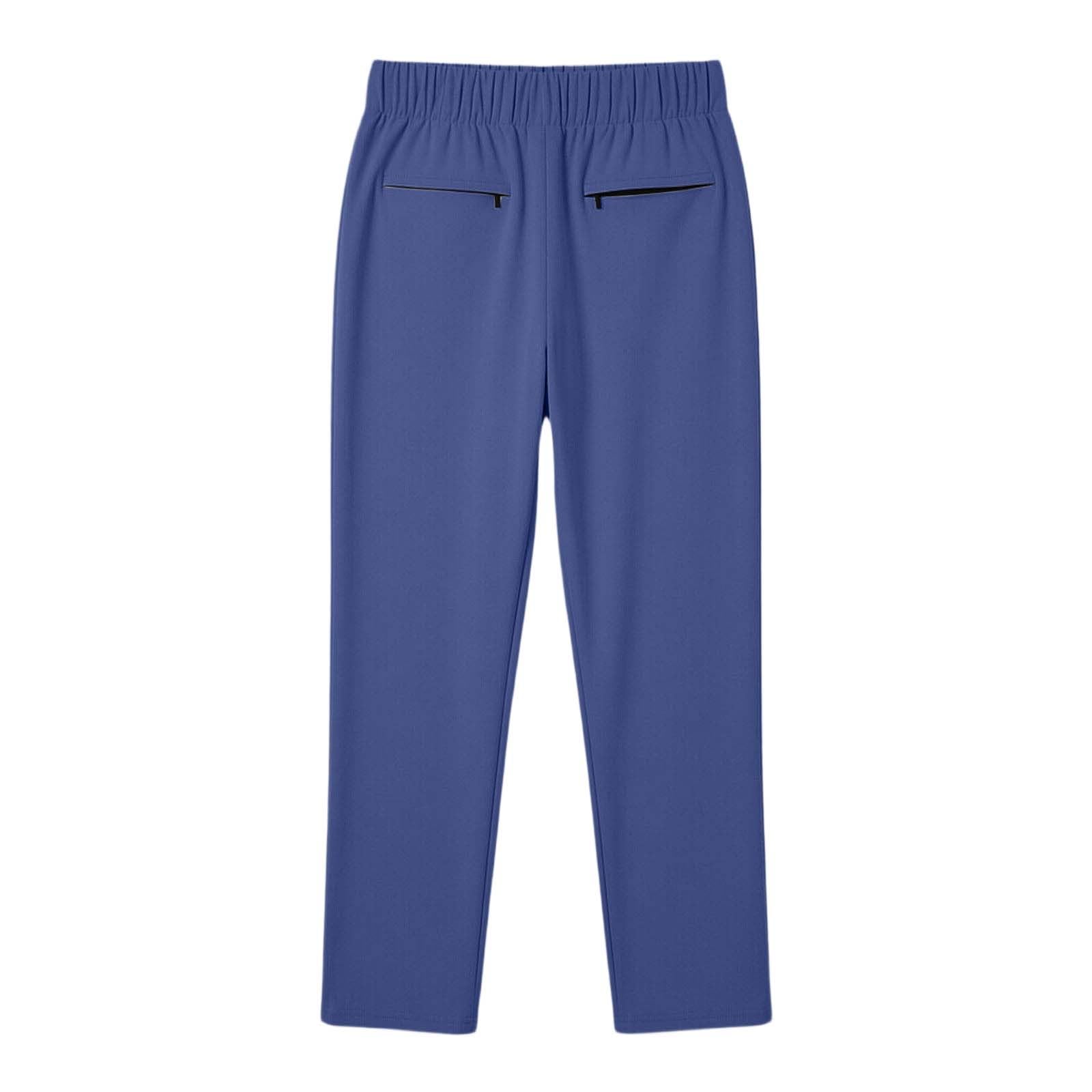 Pantaloni chino da donna, elasticizzati, da golf, 7/8, estivi, da jogging, sportivi, per il tempo libero, per lo sport, per l'allenamento, per il lavoro, per la corsa, estivi
