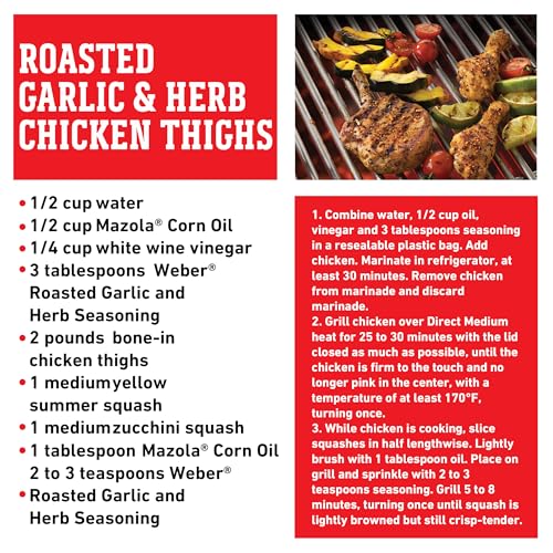 Weber Roasted Garlic & Herb Seasoning, 2.75 oz - image 7