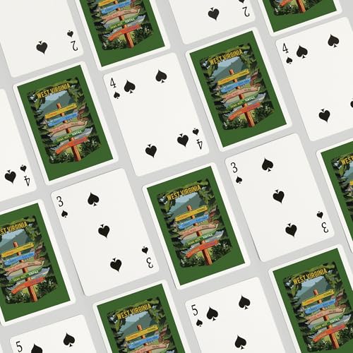 Baraja de cartas póker con 52 cartas y caja miniatura 4