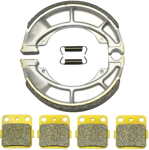 Front Rear Brake Pads Shoes fo Suzuki LTZ250 Quadsport 250 Brakes 04-09 230 by Master Chen - Image 2