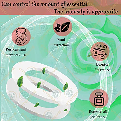 Image of OTOROYS Alloy Body Car Solar Power Rotating Design Air Freshener Perfume, with Organic Fragrance (Crystal Black.)