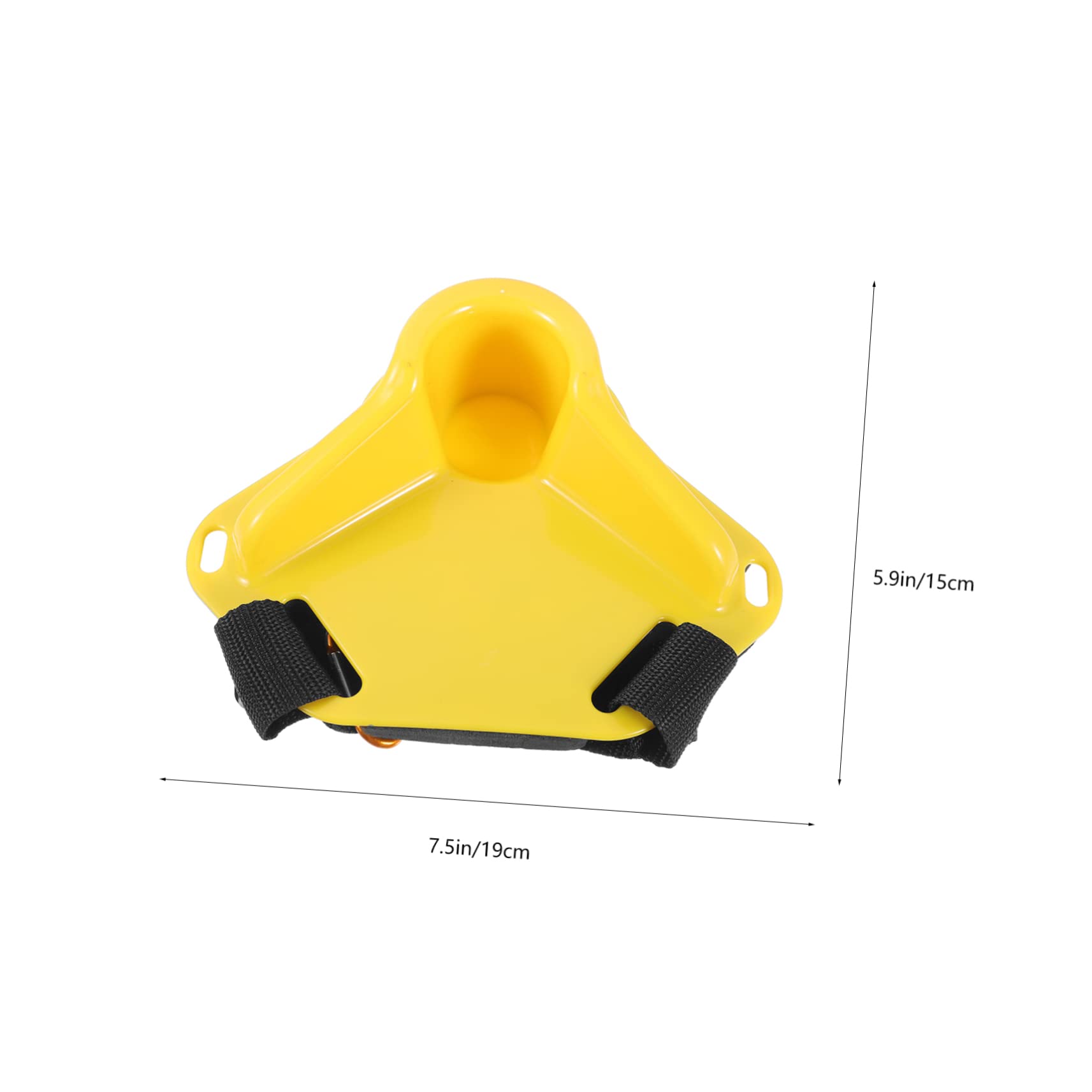 Milisten Adjustable Fishing Belt with Buckle Lightweight Durable Waist Strap for Fishing Gear Surf Rod Holder Great Present for Outdoor Enthusiasts