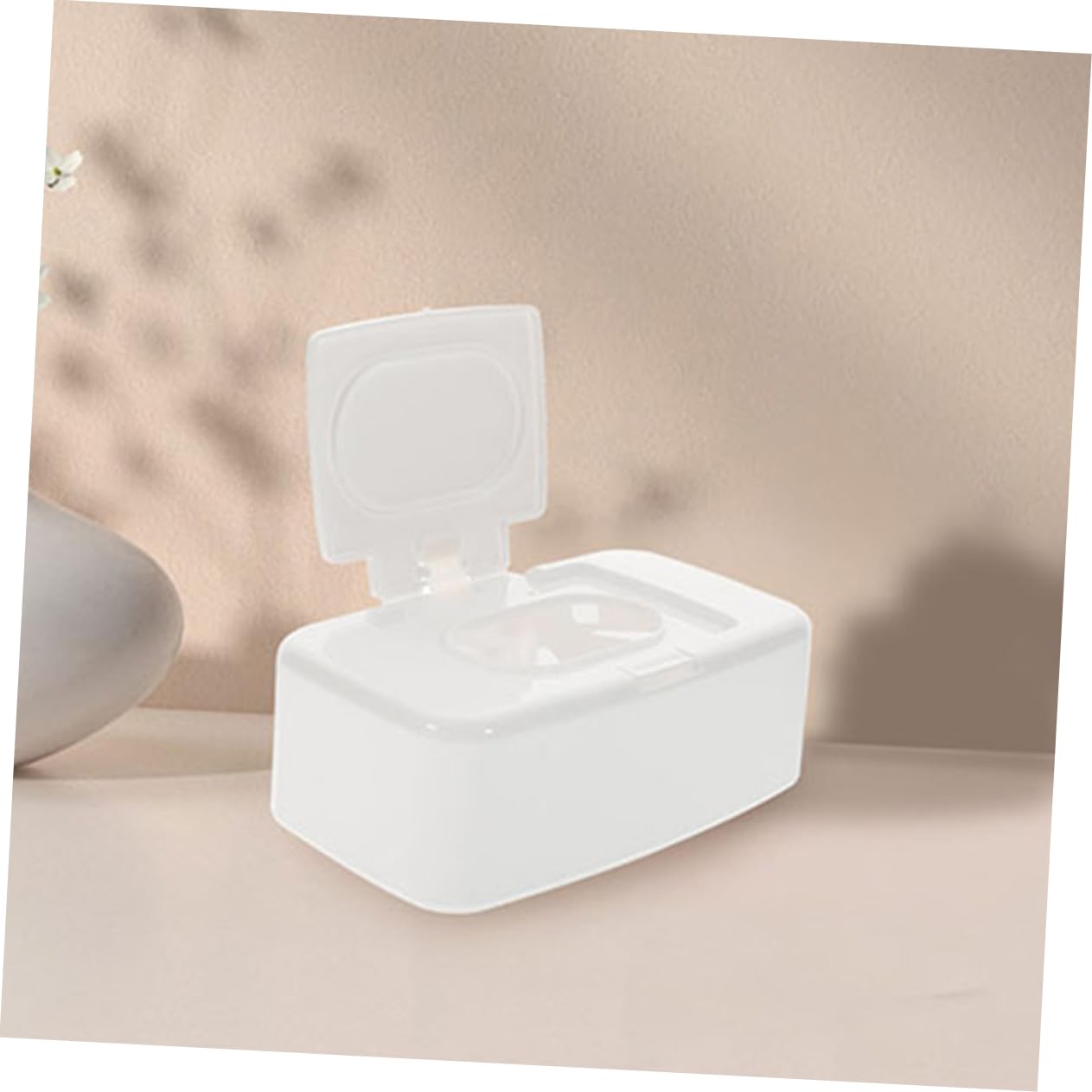 MAGICLULU Lot De 5 Boîtes De Rangement Portables pour Lingettes pour Bébé Distributeur De Mouchoirs Étui en Polypropylène Accès Facile Design Moderne 3 Pièces X 5