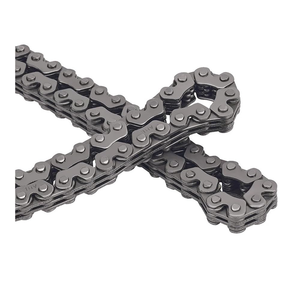 Kt. Passend for WR250F YZ250F 94591-53114 Motorradzubehör Nockenwellen-Steuerkette 3 + 4-114 Glieder .(Flat Buckle)