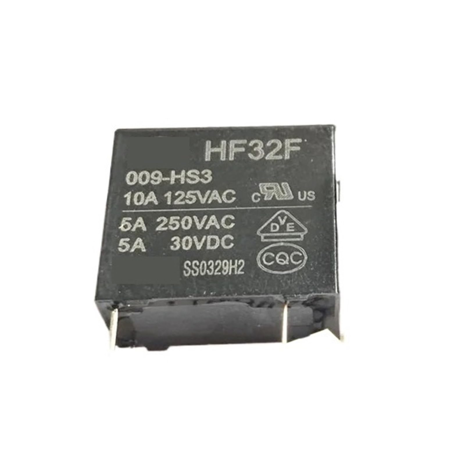 Relais HF32F JZC-32F 9V 5A Normalement Ouvert mini relais de commutation électronique 9VDC
