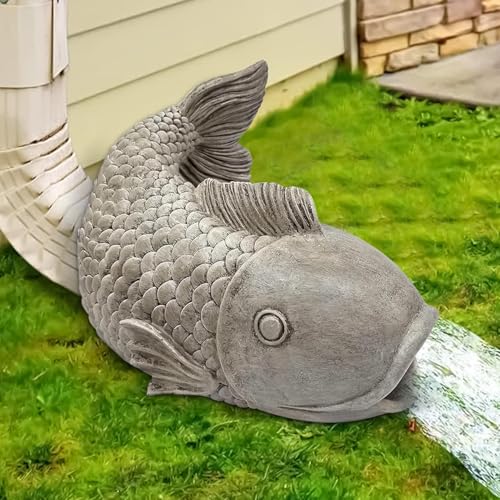 Extension de gouttière à débit dynamique pour évacuation d'eau résidentielle