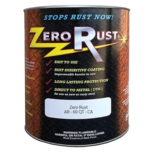 AMTECO DIVISION OF GEMINI INDUSTRIE Zero Rust AR-62CA White Rust Inhibitive Coating Quart