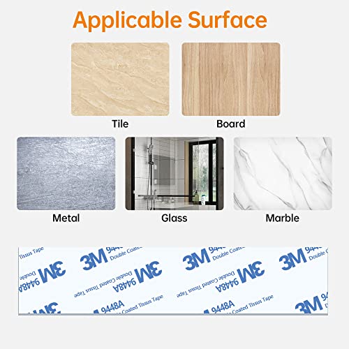 Mbillion Paper Towels Holder Under Cabinet Wall Mount And Self-Adhesive Paper Towel Rack For Kitchen Premium Grade Sus304 Stainless Steel Black #TOP5