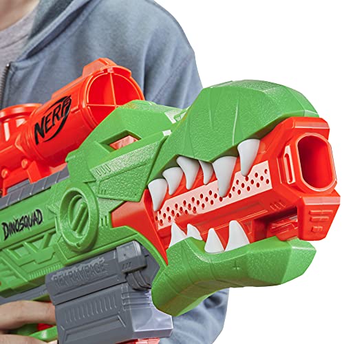 Nerf DinoSquad Rex-Rampage chargeur 10 fléchettes pour ne plus manquer de munitions
