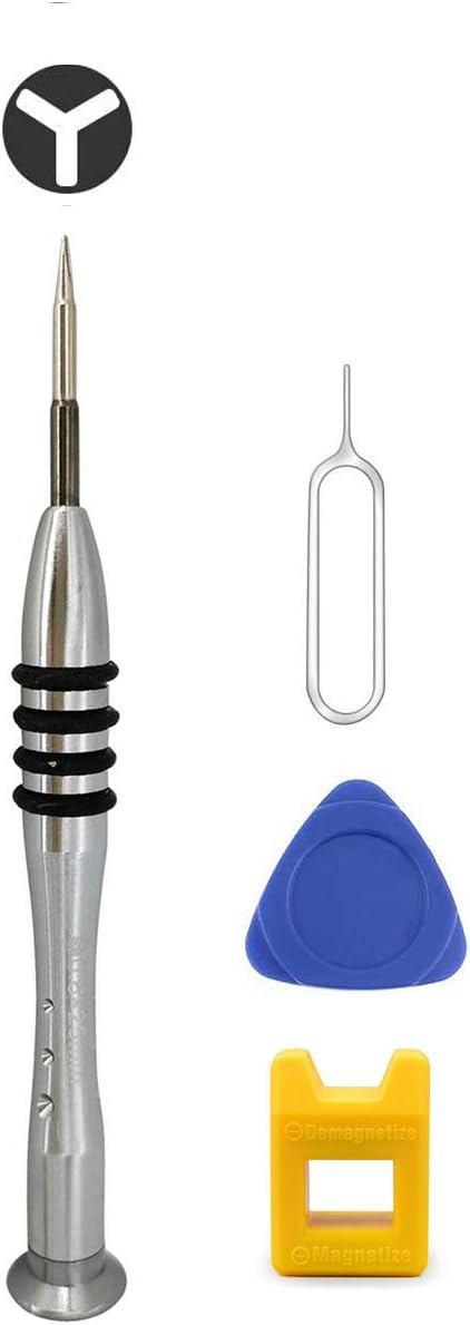 0,6 mm Y-Form Tri-Point Y000 Tri-Wing-Schraubendreher-Set für iPhone 7, iPhone 7 Plus, iPhone 8, iPhone 8 Plus, iPhone X, iPhone XS, Apple Watch Öffnungswerkzeug