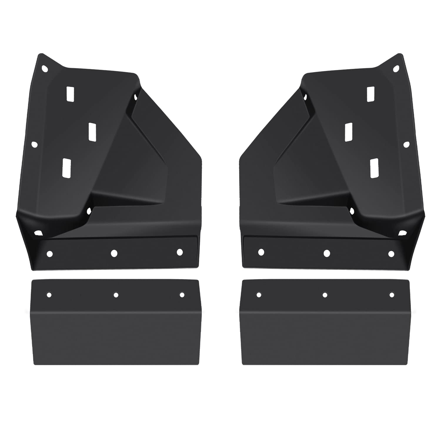 Guardabarros delanteros negros compatibles con Polaris RZR XP 1000 2014-2021, guardabarros de repuesto #2879938