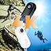 The Snap Cam - 4k Mini Body Camera, Magnetic Wearable Action Cam with Hands-Free Video Recording, Portable Sports Camera for Travel, Vlogging, Biking, Pet Moments (Black, 1080P)