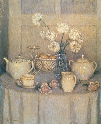 Poster la table blanche Henri Le Sidaner habiller un mur vide toile 60x90