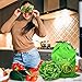 Lettuce Keeper for Refrigerator – 3-Layer Reusable Produce Storage Bags with Foil Lining and Drawstring | Breathable, Washable, Sturdy & Easy to Use | Great for Lettuce, Leafy Greens, Fruits & Veggies