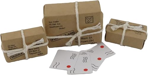 Melody Jane casa de muñecas paquetes & letras escala 1 12Accesorio De Oficina De Correos salón