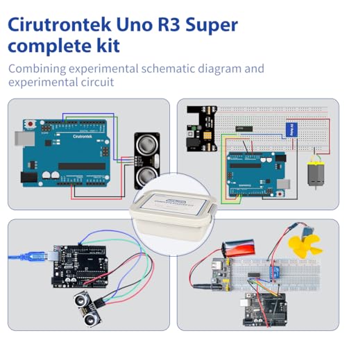 Most Complete Starter Kit for UNO R3 Project Electronics Starter Kit with Tutorial Compatible with IDE STEM Projects for Teens Adults Robotics & Engineering Kits Science | Coding | Programming Kit - Image 3
