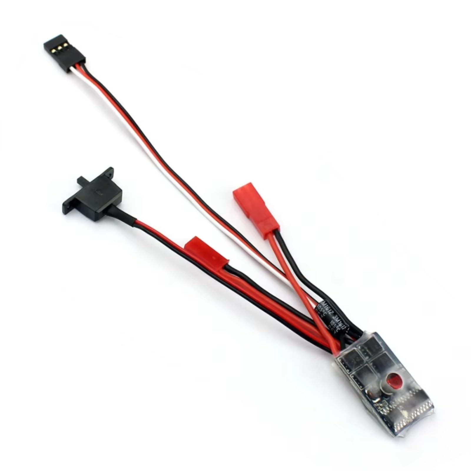 Per 1/16 1/18 20A 10A ESC Spazzolato Regolatore Velocità Del Motore Entrambi Modi Con Freno Nessuna Funzione Modello Auto Accessorio Camion Modificati Veicolo ESC RC