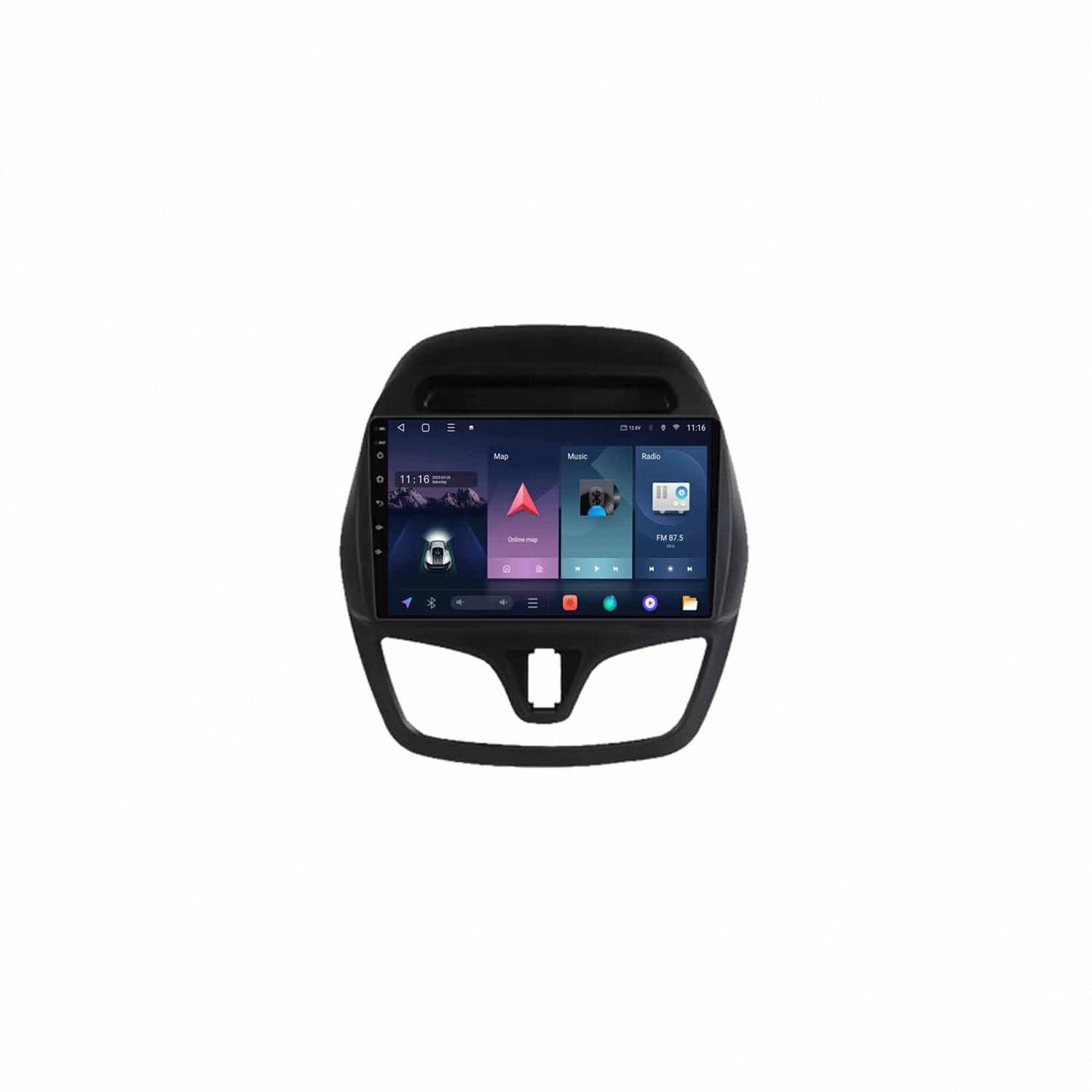 Carplay Coche Spark Beat 2015 Android Auto Radio Pantalla Táctil 8