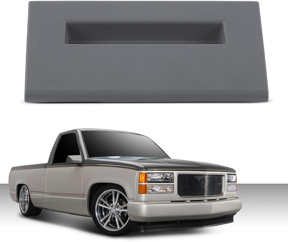 CROSSDESIGN Fuse Panel Cover Trim Gray Compatible with Chevy & GMC Truck 1988-1994 / Fits Chevy Blazer Suburban 1992-1994 / Fits GMC Yukon Suburban 1992-1994