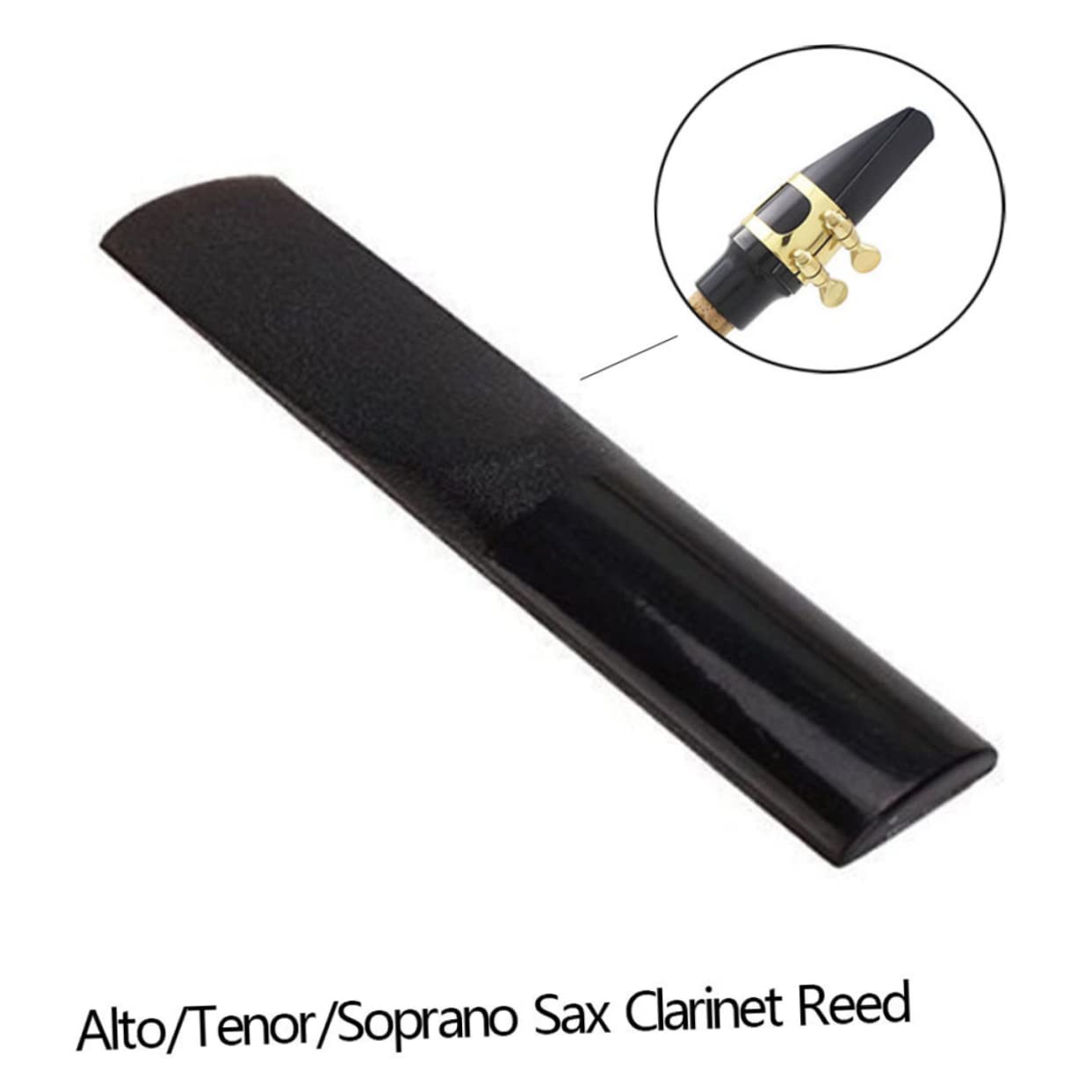 FAVOMOTO 3sets Tenor Saxophone Reeds Strength 2.5 Resin Ideal for Traditional Sax Included 2pcs*3