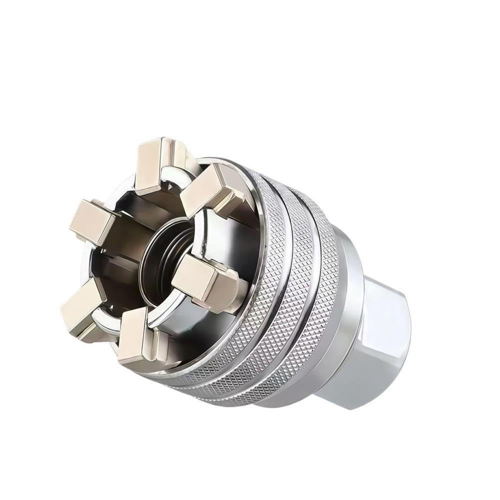 Set 3 chiavi bussola per trapano chiave dinamometrica 3/8-3/4" | Adattatore universale regolabile da 10‑19 mm(B-3set)