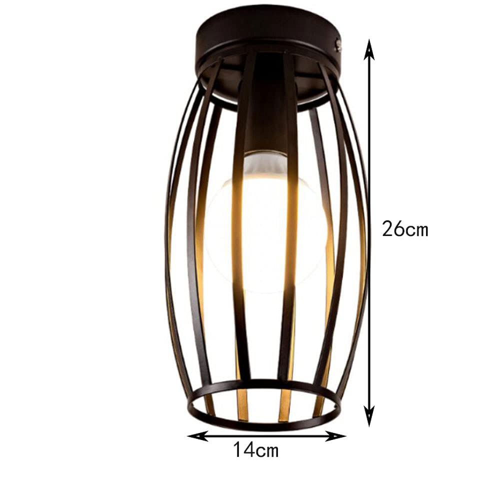 lampa wisząca przemysłowa lampa sufitowa do montażu podtynkowego, pojedyncza głowica wiejska metalowa oprawa sufitowa do przedpokoju wyspa kuchenna sypialnia przedpokój ganek, regulowany kąt, podstawa