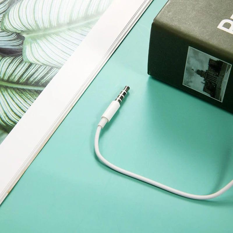 Image of 3.5MM Deep Bass for O PPO Reno Series Wired Earphone Wired (White, in the Ear)