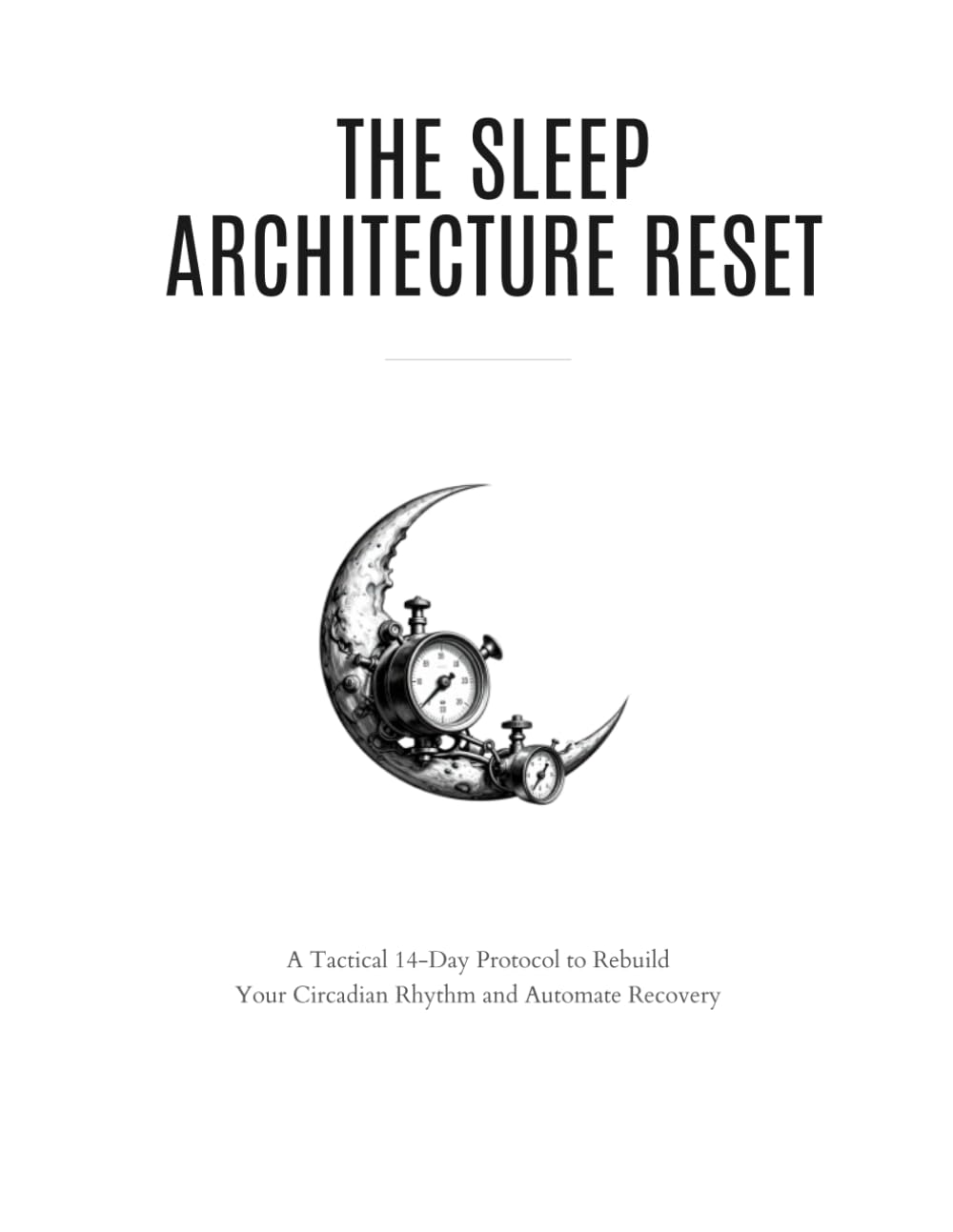 THE SLEEP ARCHITECTURE RESET: A Tactical 14-Day Protocol to Rebuild Your Circadian Rhythm and Automate Recovery