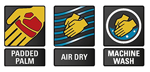 Ringers Gloves R-353 Rope Rescue Glove With Padded Palm For Rappelling, Rope Rescue, And Belaying, Black, Medium #TOP4