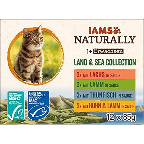 IAMS Naturally Katzenfutter Nass in Sauce Cover